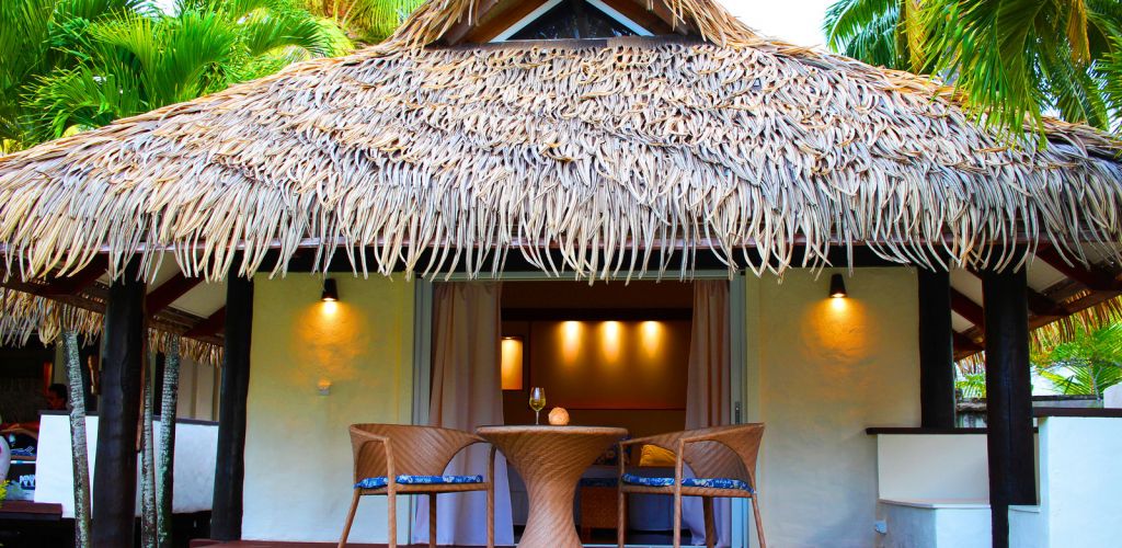 Hotel Tamanu Beach Resort Aitutaki - Bungalow mit Lagunenblick - Cook Inseln