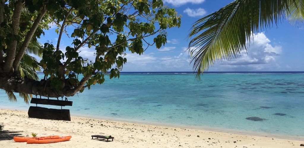Pension Aitutaki Beach Villas - Strand - Cook Inseln