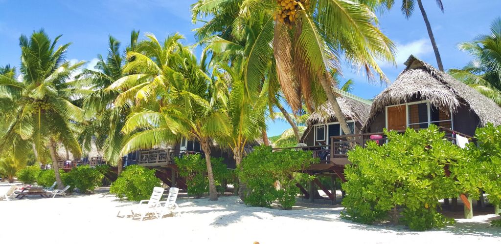 Pension Paradise Cove Lodges Aitutaki - Strand - Cook Inseln