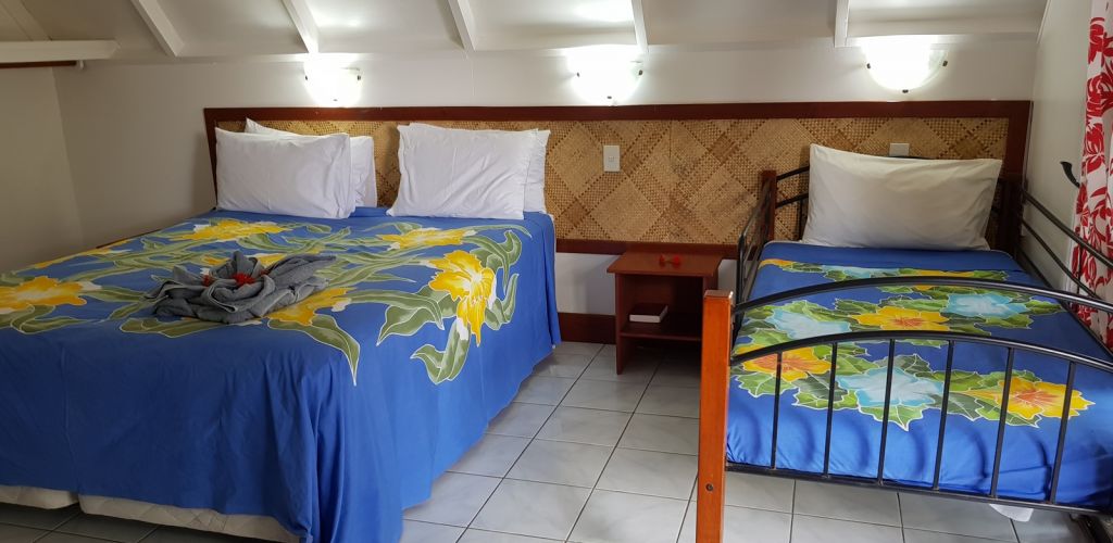 Pension Paradise Cove Lodges Aitutaki - Schlafzimmer - Cook Inseln