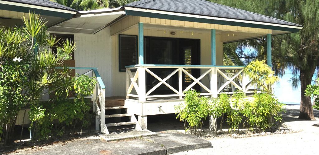 Pension Sunny Beach Lodges Aitutaki - Strandbungalow - Cook Inseln