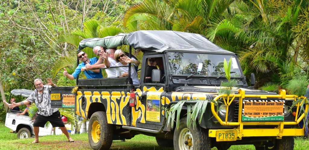 Ausflug Raro Safari Tour Rarotonga - Geländewagen - Cook Inseln
