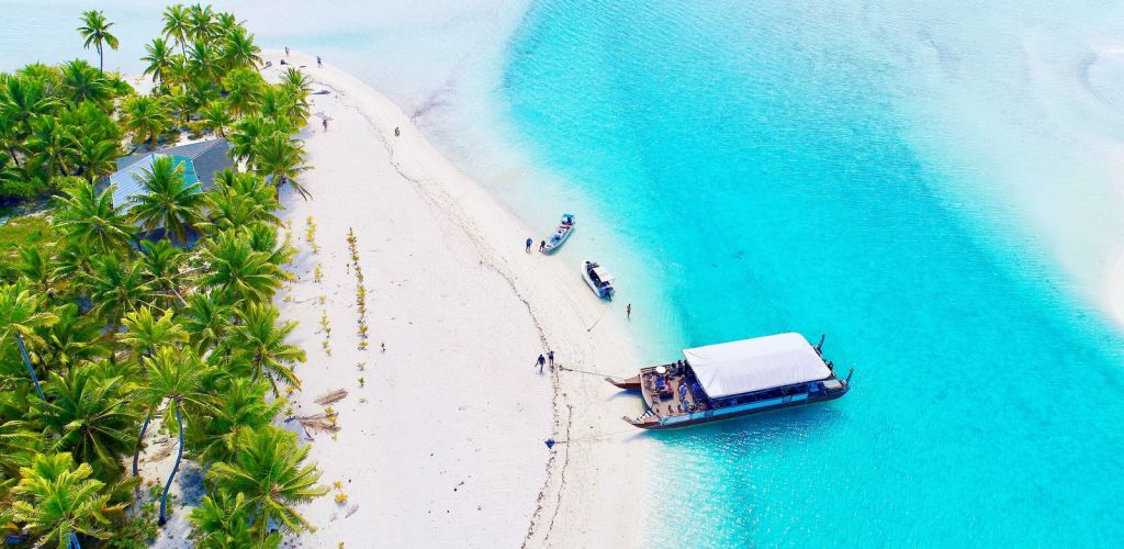 Ausflug Vaka Lagunenkreuzfahrt Aitutaki - Schiff - Cook Inseln