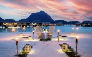 Hotel Le Bora Bora by Pearl Resorts - romantisches Dinner - Tahiti