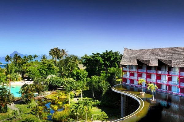 Hotel Le Meridien Tahiti - Gartenblick - Tahiti