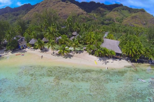 Hotel Les Tipaniers Moorea - Anlage - Tahiti