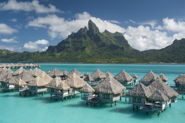 Hotel St. Regis Bora Bora Resort - Überwasserbungalow - Tahiti