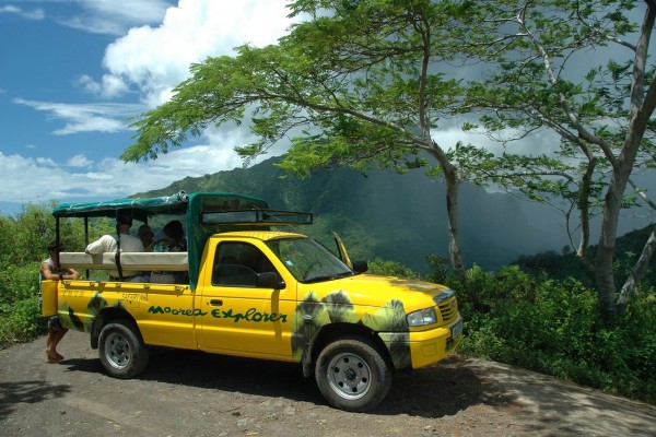 Ausflug Safari im Geländewagen Moorea - Jeep - Tahiti