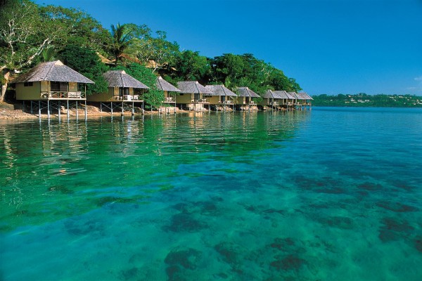 Hotel Iririki Island Efate - Wasserbungalow - Vanuatu