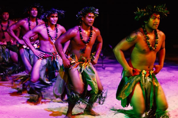 Ausflug Show Abend Tiki Village Moorea - Tänzer - Tahiti