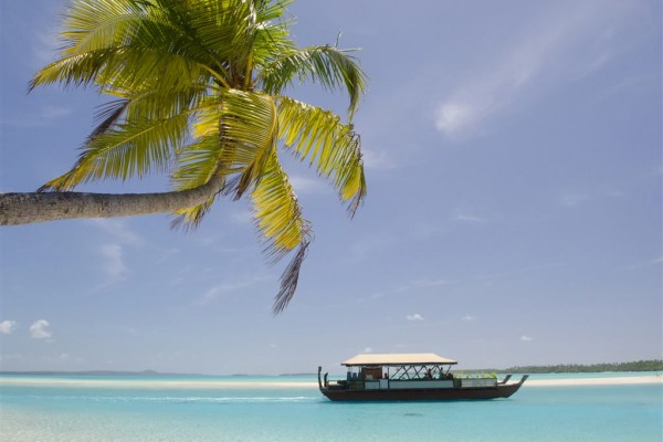 Ausflug Vaka Lagunenkreuzfahrt Aitutaki - Schiff - Cook Inseln