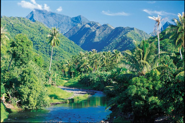 Ausflug Tropical Wonders Tahiti - Landschaft Tahiti - Französisch Polynesien