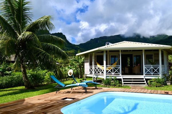 Pension Fare Vavae Raiatea - Pool - Tahiti