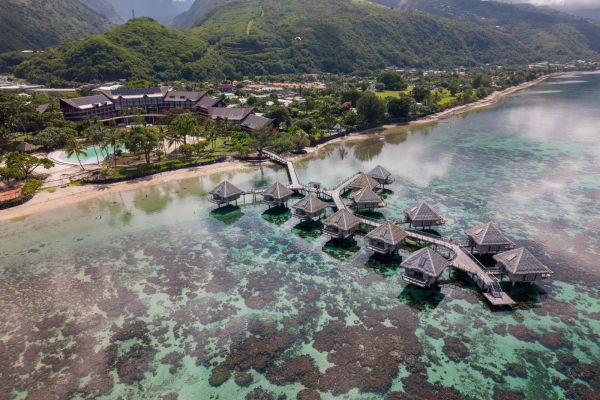 Hotel Tahiti Lagoon Resort - Überwasserbungalows - Tahiti
