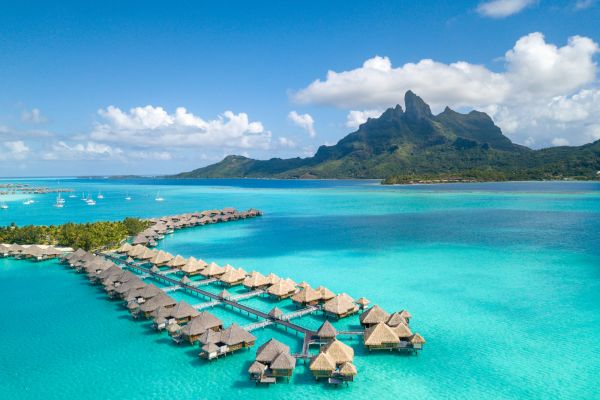 Hotel The St. Regis Bora Bora Resort - Ansicht - Tahiti