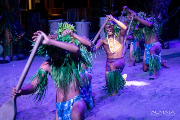 Ausflug Show Abend Tiki Village Moorea - Tänzer - Tahiti