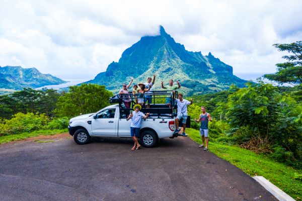 Moorea Ausflug Safari im Geländewagen - Geländewagen - Tahiti
