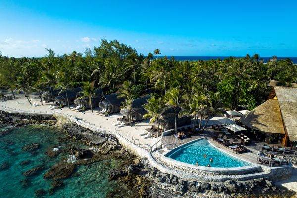 Hotel Maitai Rangiroa - Luftaufnahme - Tahiti