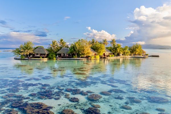 Hotel Eden Private Island Taha'a - Luftaufnahme - Tahiti