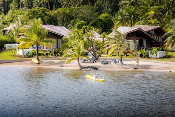 Pension Anavai Lodge Taha'a - Luftaufnahme - Tahiti