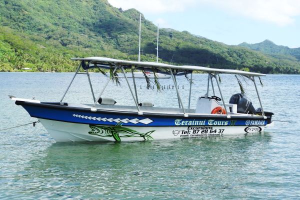 Taha'a Ausflug Land- & Lagunen Tour - Boot - Tahiti