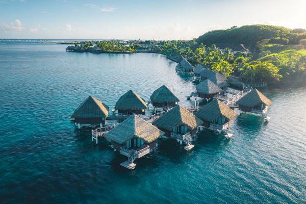 Hotel Intercontinental Tahiti - Luftaufnahme - Tahiti