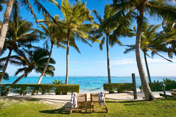 Hotel Motu Beachfront Art Villas Rarotonga - Strand - Cook Inseln