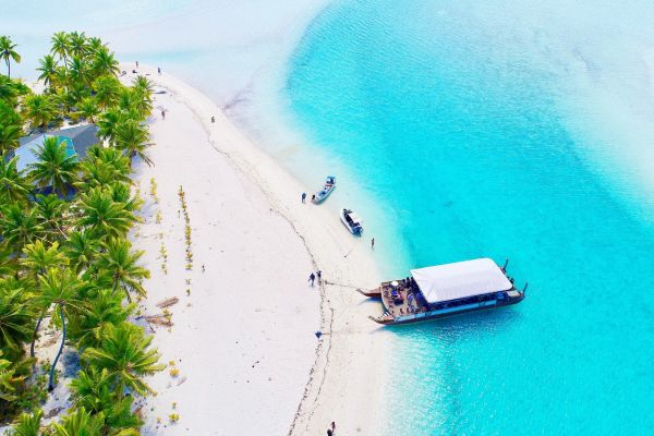 Ausflug Vaka Lagunenkreuzfahrt Aitutaki - Schiff - Cook Inseln