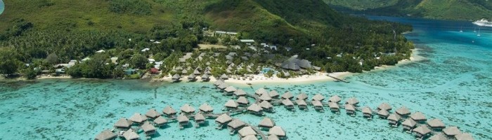 Hotel Hilton Moorea - Überwasserbungalow - Tahiti