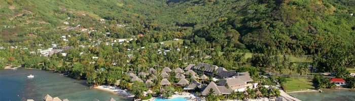 Hotel Manava Beach Resort & Spa Moorea - Überwasserbungalow - Tahiti
