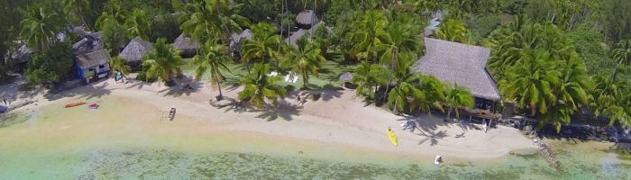 Hotel Les Tipaniers Moorea - Anlage - Tahiti