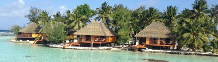 Hotel La Pirogue Api Taha'a - Bungalows - Tahiti