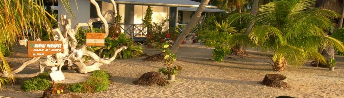 Pension Nanihi Paradise Manihi - Strand - Tahiti