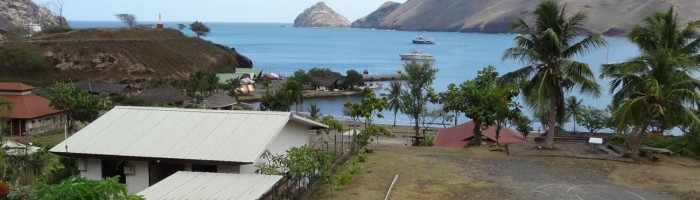 Pension Mave Mai Nuku Hiva - Panoramablick - Tahiti