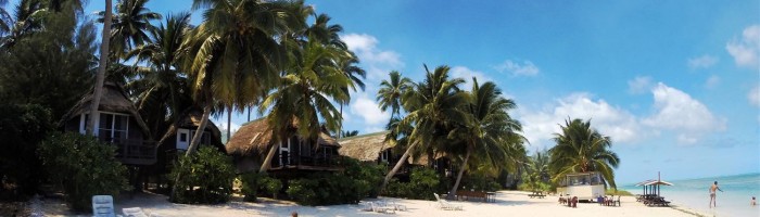Pension Paradise Cove Lodges Aitutaki - Strand - Cook Inseln