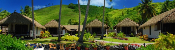 Hotel Tamanu Beach Resort Aitutaki - 1 Schlafzimmer Villa und Pool - Cook Inseln