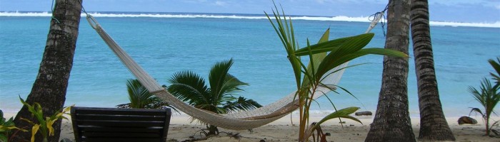 Pension Bella Beach Bungalows Rarotonga - Strand - Cook Inseln