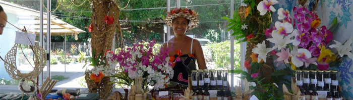 Ausflug Poe 4x4 Jeep Safari mit Mittagessen Huahine - Blumen - Tahiti