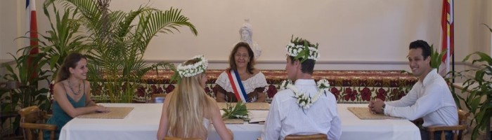 Heiraten - Standesamtliche Trauung auf Tahiti - Tahiti