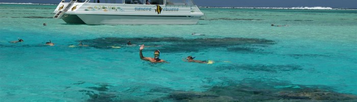 Ausflug Bishops Lagunenkreuzfahrt Aitutaki - Schiff - Cook Inseln