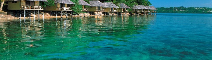 Hotel Iririki Island Efate - Wasserbungalow - Vanuatu