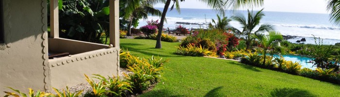 Hotel Whitegrass Ocean Resort Tanna - Bungalow Meersicht - Vanuatu