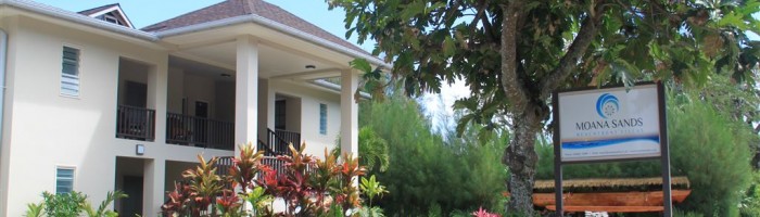 Hotel Moana Sands Villas Rarotonga - Villa Aussenansicht - Cook Inseln