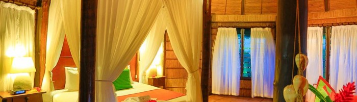 Hotel Matangi Island Resort Taveuni - Bure Schlafzimmer - Fiji