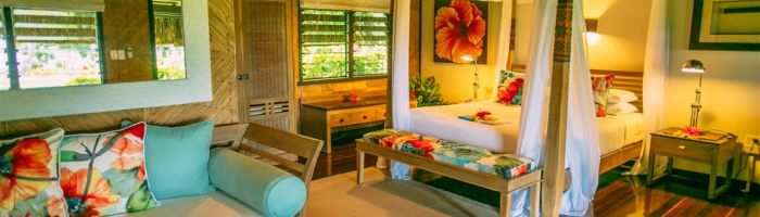 Hotel Qamea Resort & Spa - Strandbungalow - Fiji