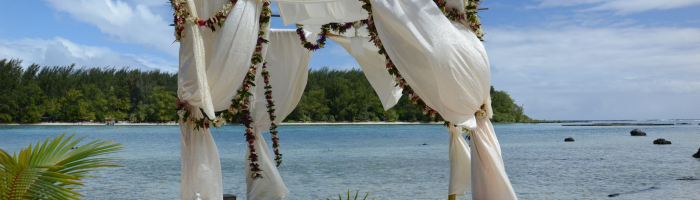 Heiraten in der Südsee - Strandhochzeit - Moorea