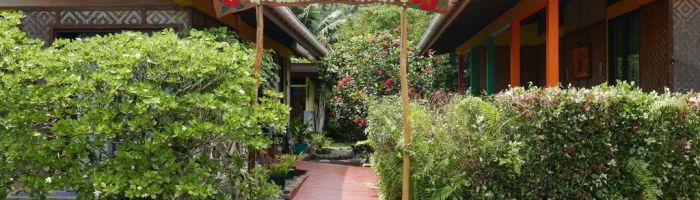 Pension Meherio Huahine - Anlage - Tahiti
