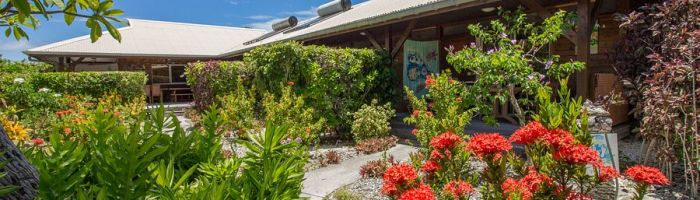 Pension Bounty Rangiroa - Garten - Tahiti
