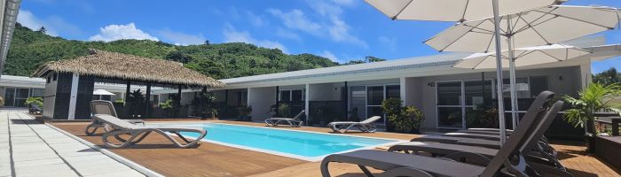 Hotel Resort Tava'e - Pool - Cook Inseln