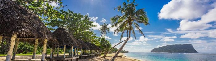 Kreuzfahrt MS Island Sky - Traumstrand - Samoa
